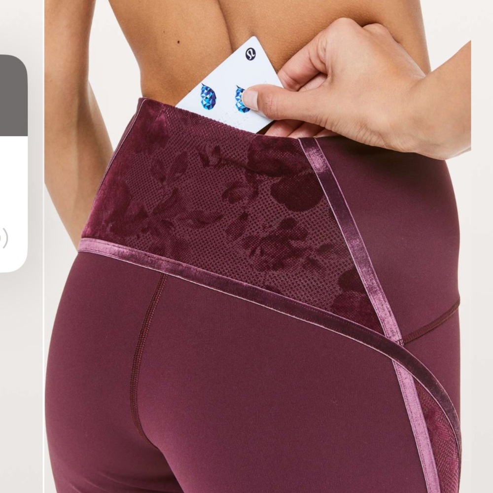 Lululemon Wunder Under High-Rise Tight* Flocked
28" dark adobe